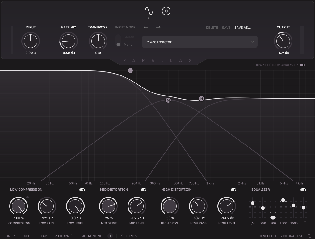 Neural DSP Parallax X